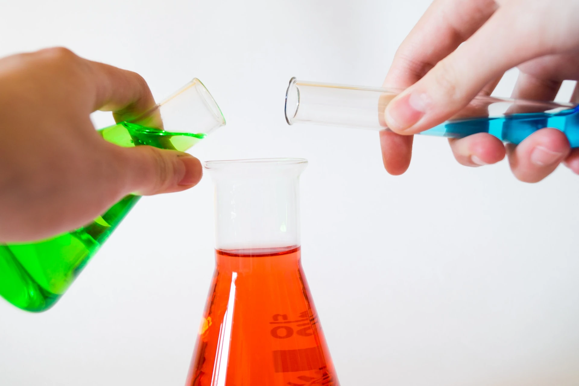 Chemical exfoliation agents in a lab environment