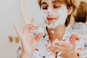 bubbles from foaming product